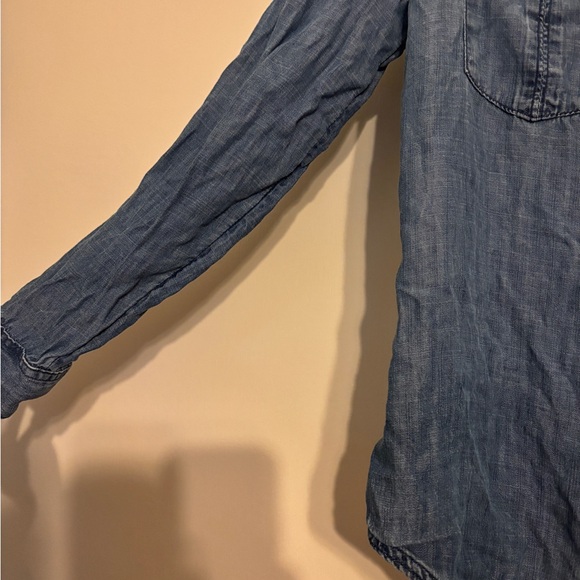 Banana Republic Blue Denim Shirt - Picture 4 of 6